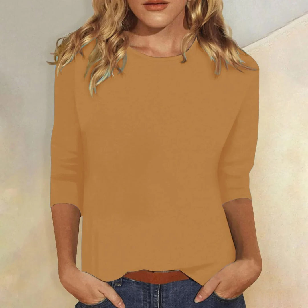 Philippa - Women's Crew Three-Quarter Top - photo 9