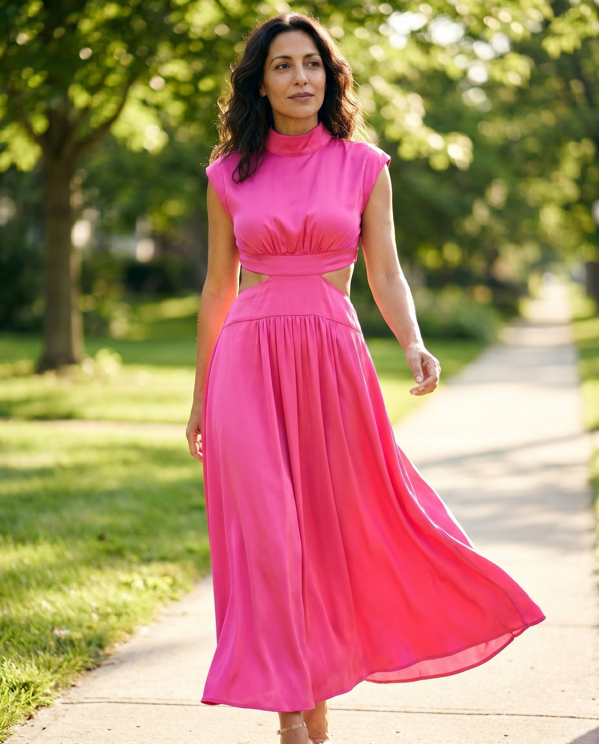 Winnifred - Women's Maxi Cutout Dress - photo 11