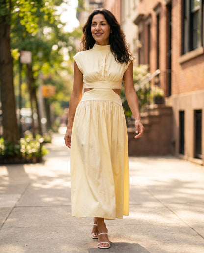 Winnifred - Women's Maxi Cutout Dress - photo 16