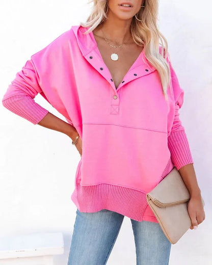 Corinne - Women's Hooded Long Sweater