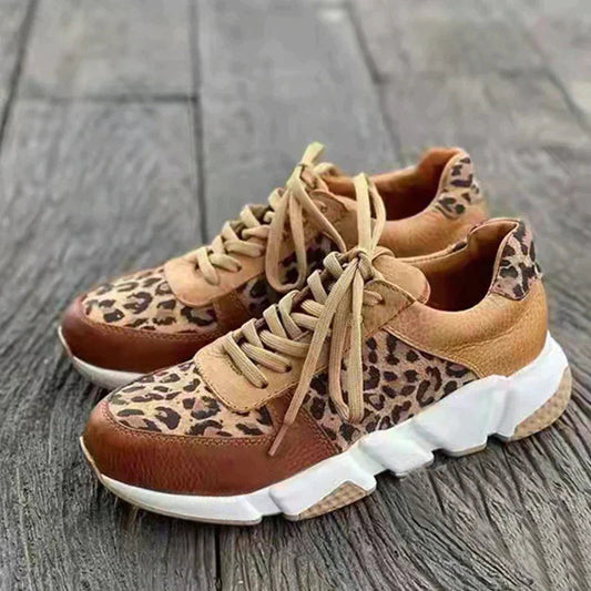Delphine - Zapatos de punta redonda con cordones para mujer