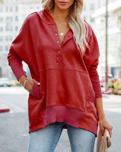 Corinne - Women's Hooded Long Sweater