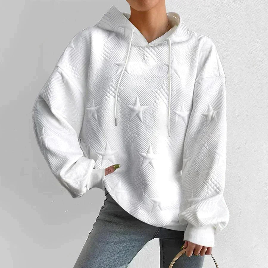 Mathilde - Women's Knitted Hooded Sweater - photo 1