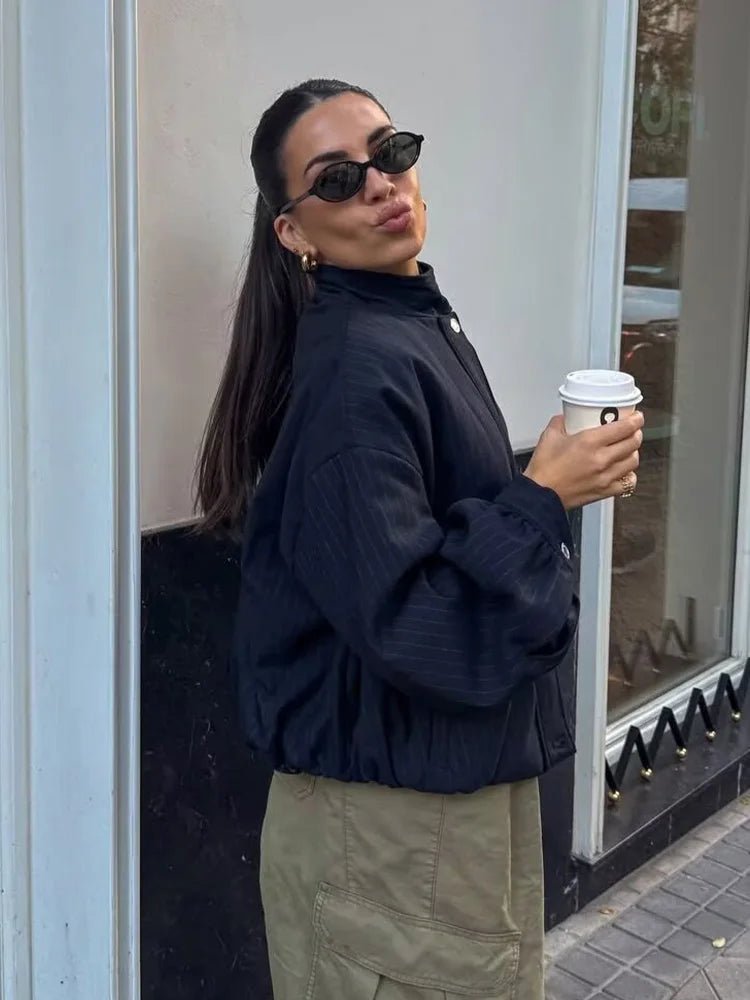 Ylva - Women's Relaxed Bomber Jacket - photo 5
