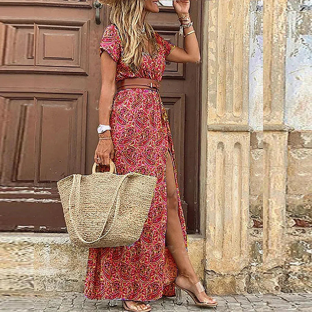 Zara - Women's Floral Maxi Dress - photo 4