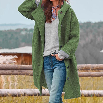 Sidonie - Women's Longline Tailored Coat - photo 1