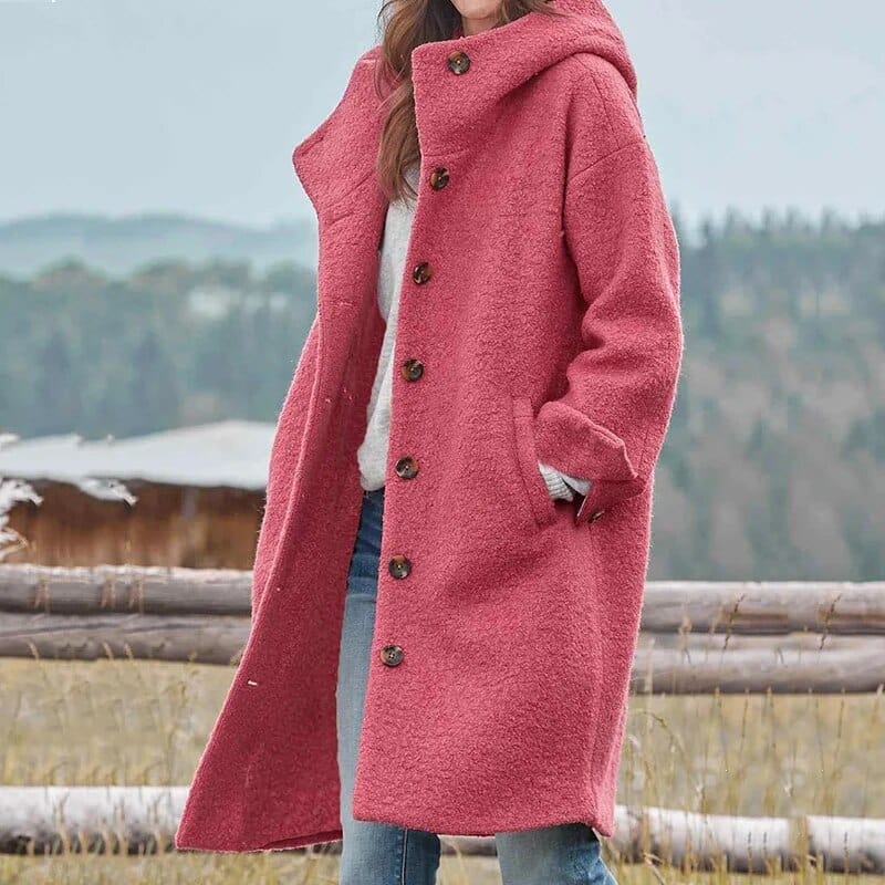 Sidonie - Women's Longline Tailored Coat - photo 5