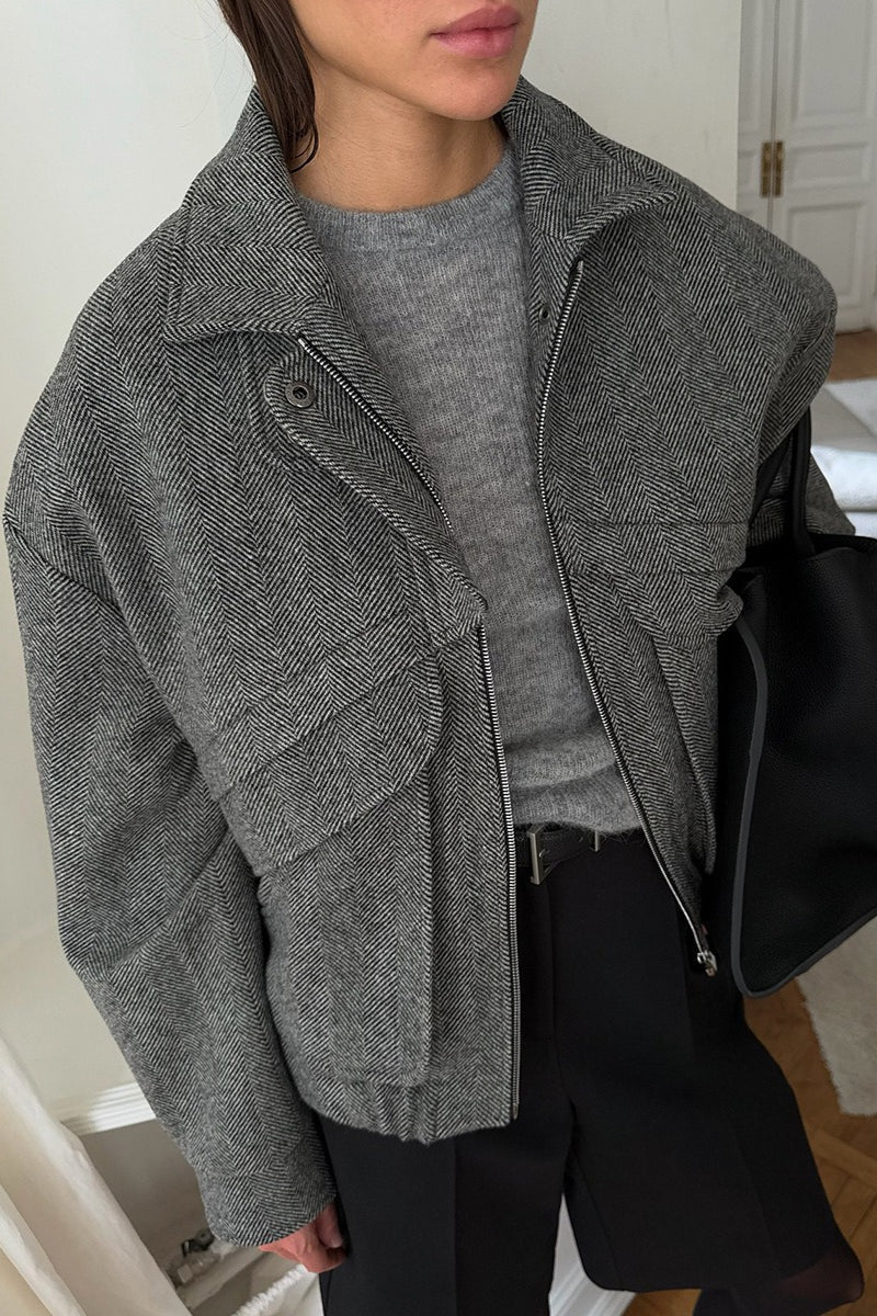 Colette - Women's Herringbone Weave Jacket - photo 3