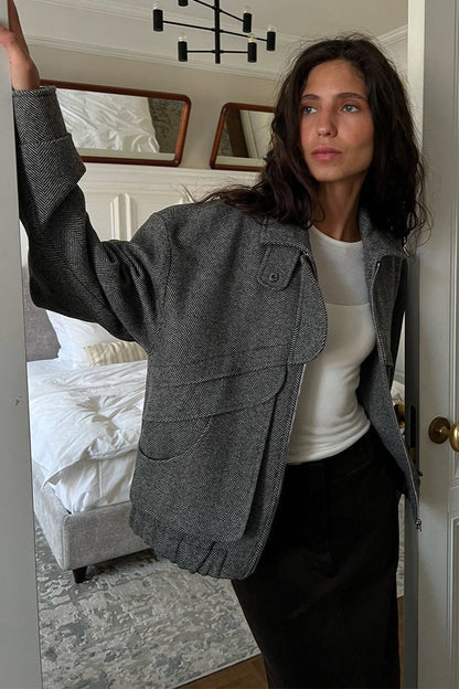 Colette - Women's Herringbone Weave Jacket - photo 5