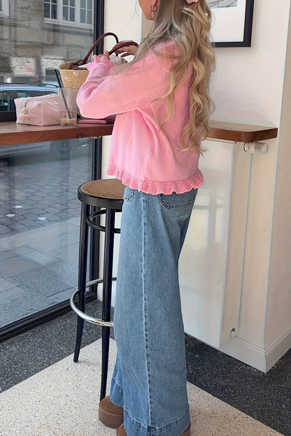 Rosanne - Women's Relaxed Knit Sweater - photo 4