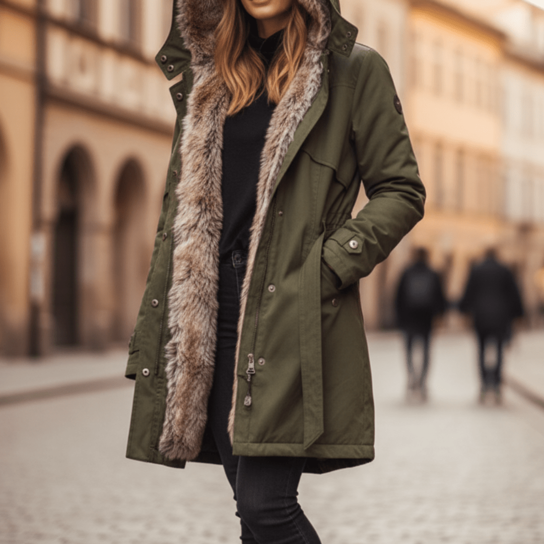 Camille - Women's Winter Fur Coat - photo 2