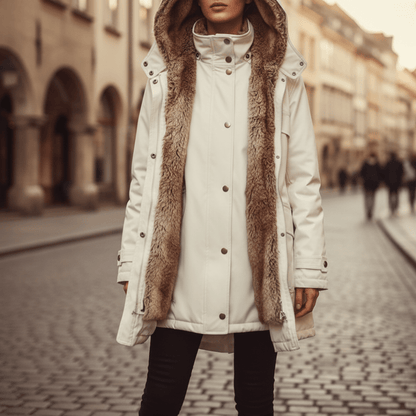 Camille - Women's Winter Fur Coat - photo 3