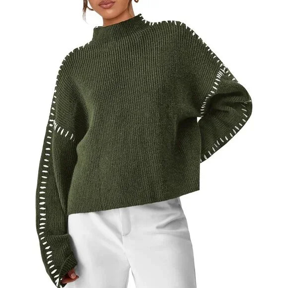 Rhiannon - Women's Relaxed Knit Sweater - photo 10
