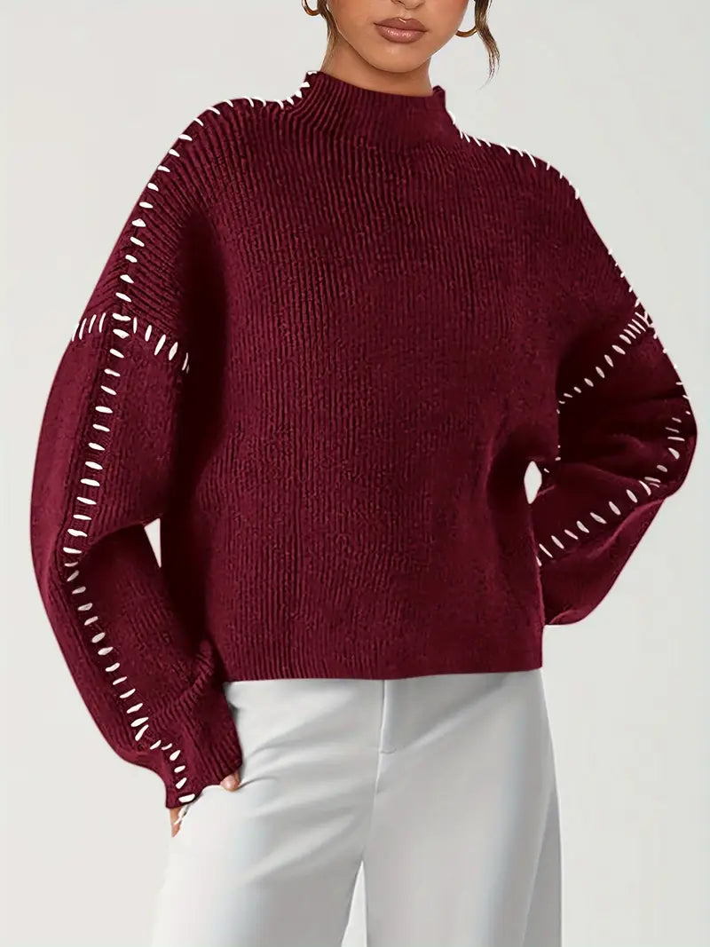 Rhiannon - Women's Relaxed Knit Sweater - photo 11
