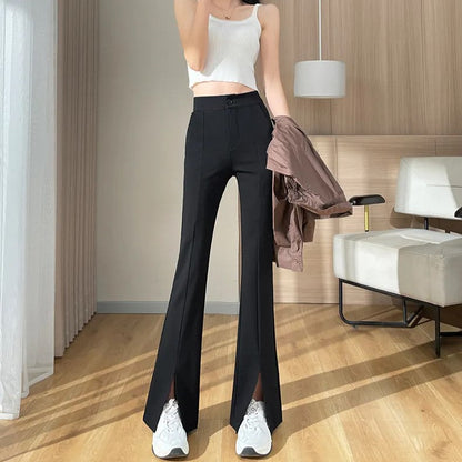 Danica - Women's Flare Slit Pants - photo 1