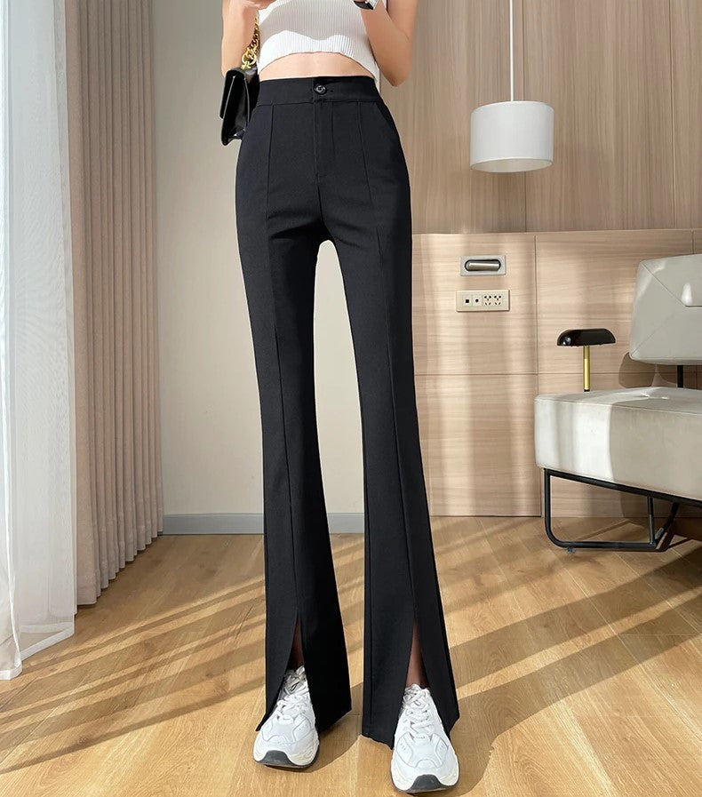 Danica - Women's Flare Slit Pants - photo 10