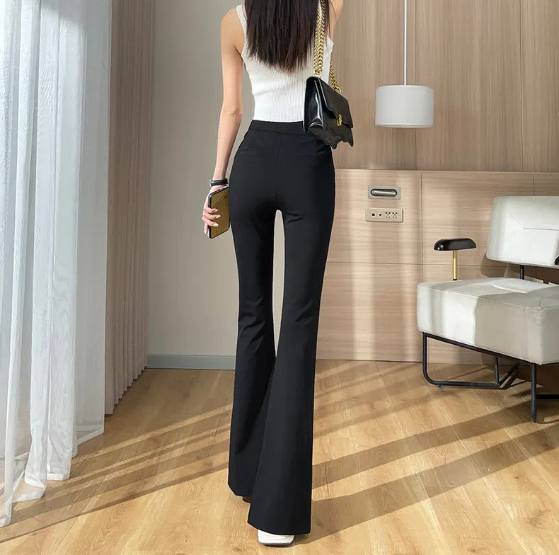 Danica - Women's Flare Slit Pants - photo 3