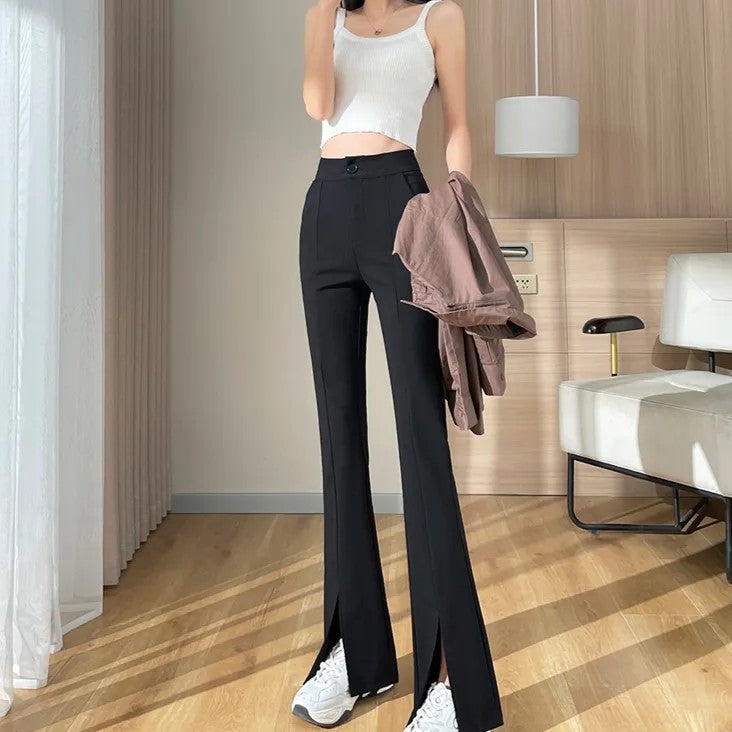 Danica - Women's Flare Slit Pants - photo 5