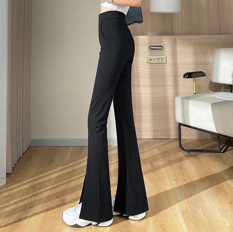 Danica - Women's Flare Slit Pants - photo 8