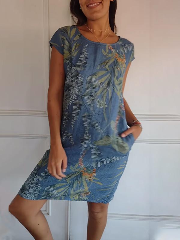 Havana - Women's Relaxed Fit Printed Summer Dress - photo 3