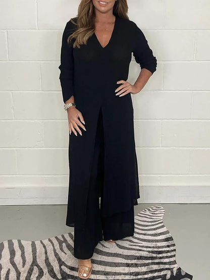 Mathilde - Women's Long Pieced Set