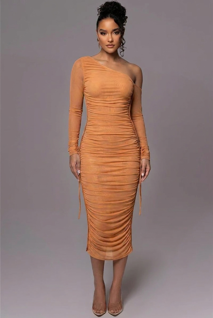 Wilhelmine - Women's Ruching Dress - photo 2