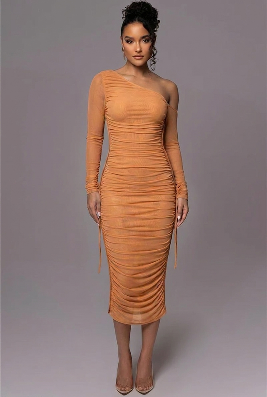 Wilhelmine - Women's Ruching Dress - photo 2