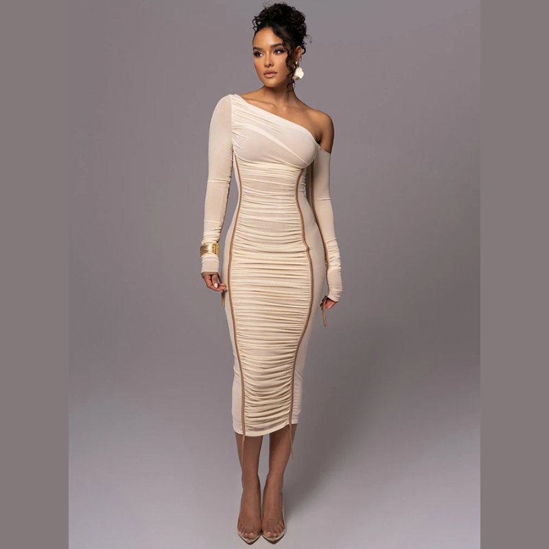 Wilhelmine - Women's Ruching Dress - photo 5
