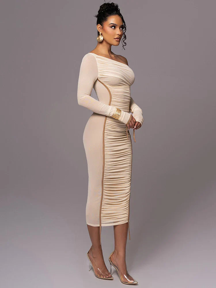 Wilhelmine - Women's Ruching Dress - photo 6