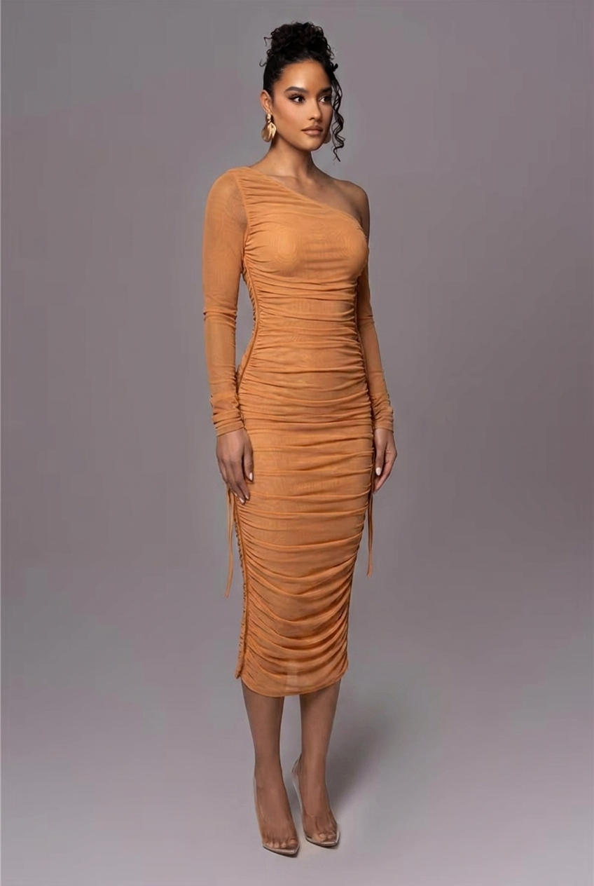 Wilhelmine - Women's Ruching Dress - photo 8