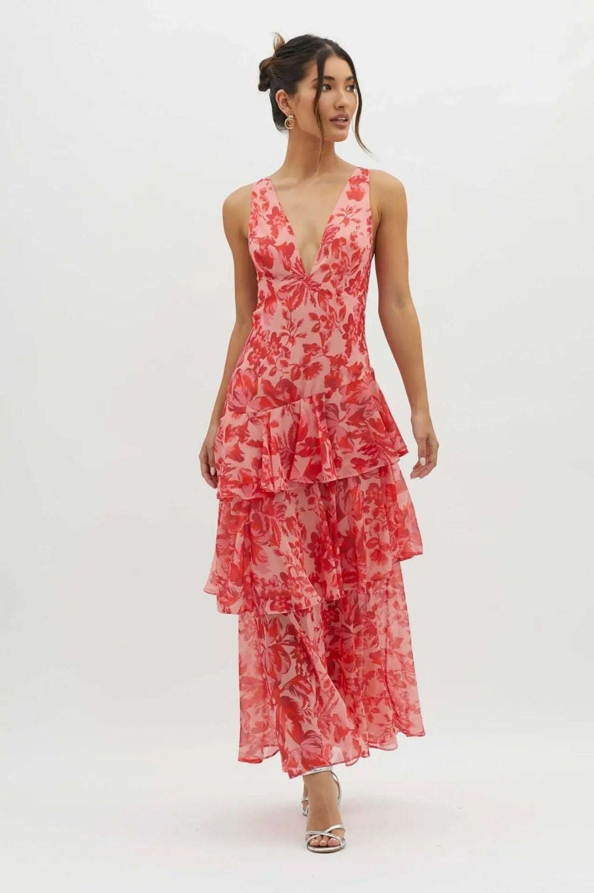 Estelle - Women's Abstract Tiered Dress - photo 14