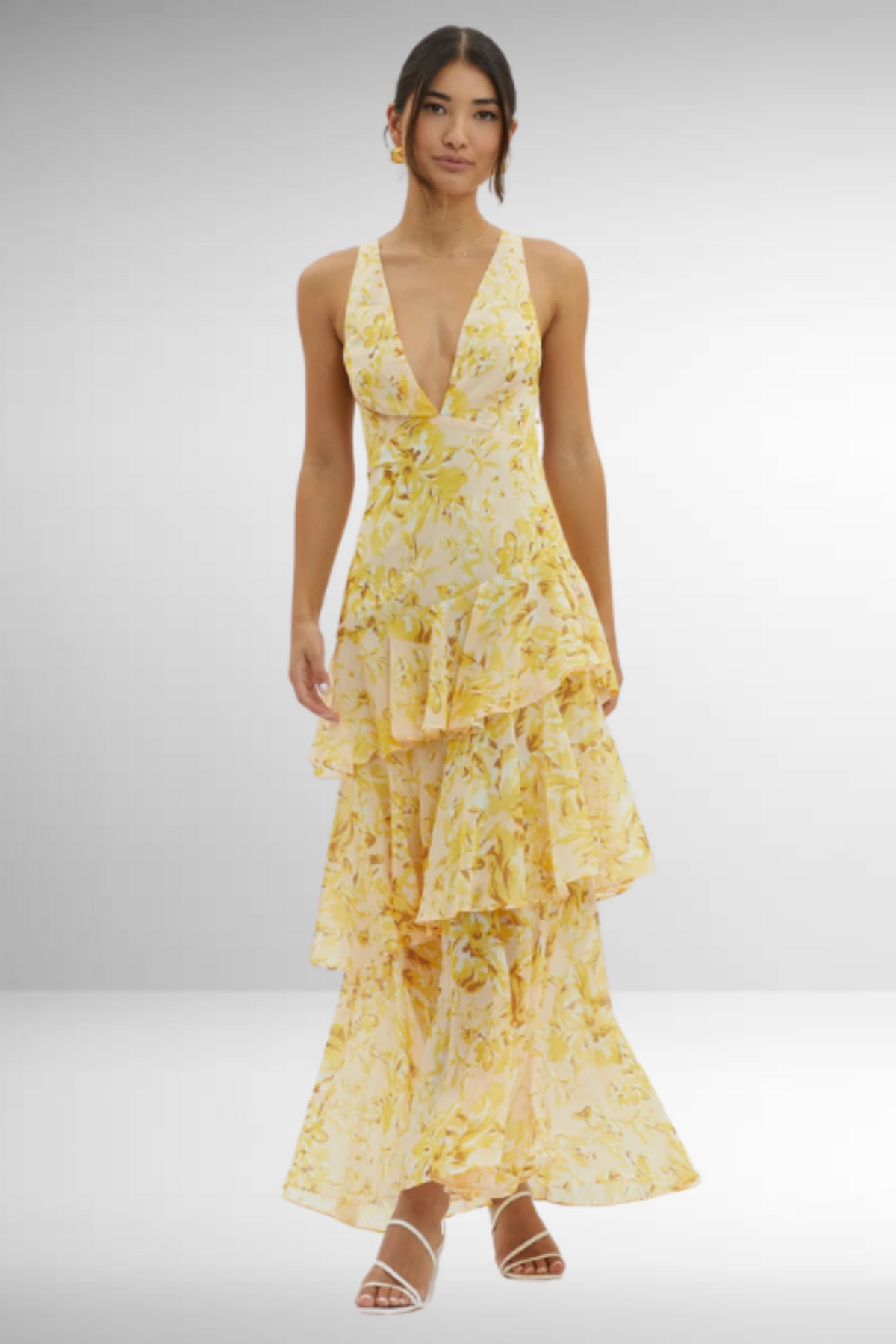 Estelle - Women's Abstract Tiered Dress - photo 15