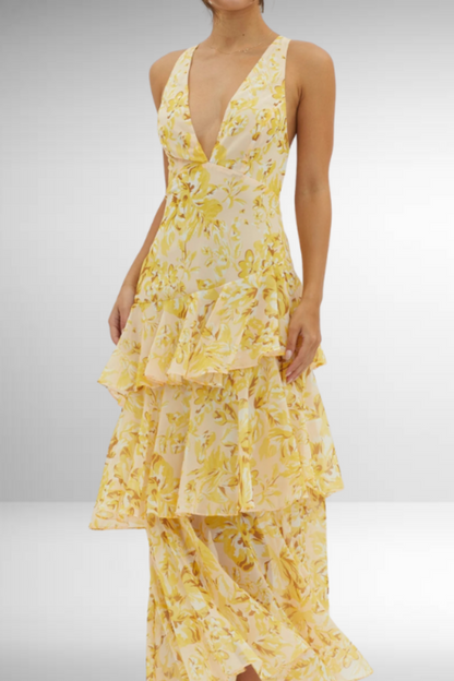 Estelle - Women's Abstract Tiered Dress - photo 17