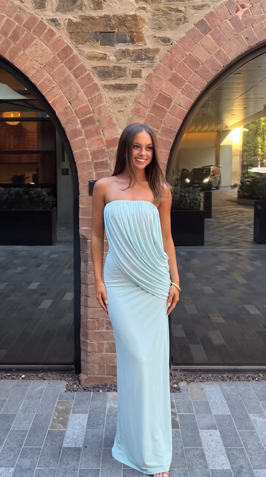 Lorelei - Women's Strapless Maxi Dress - photo 1
