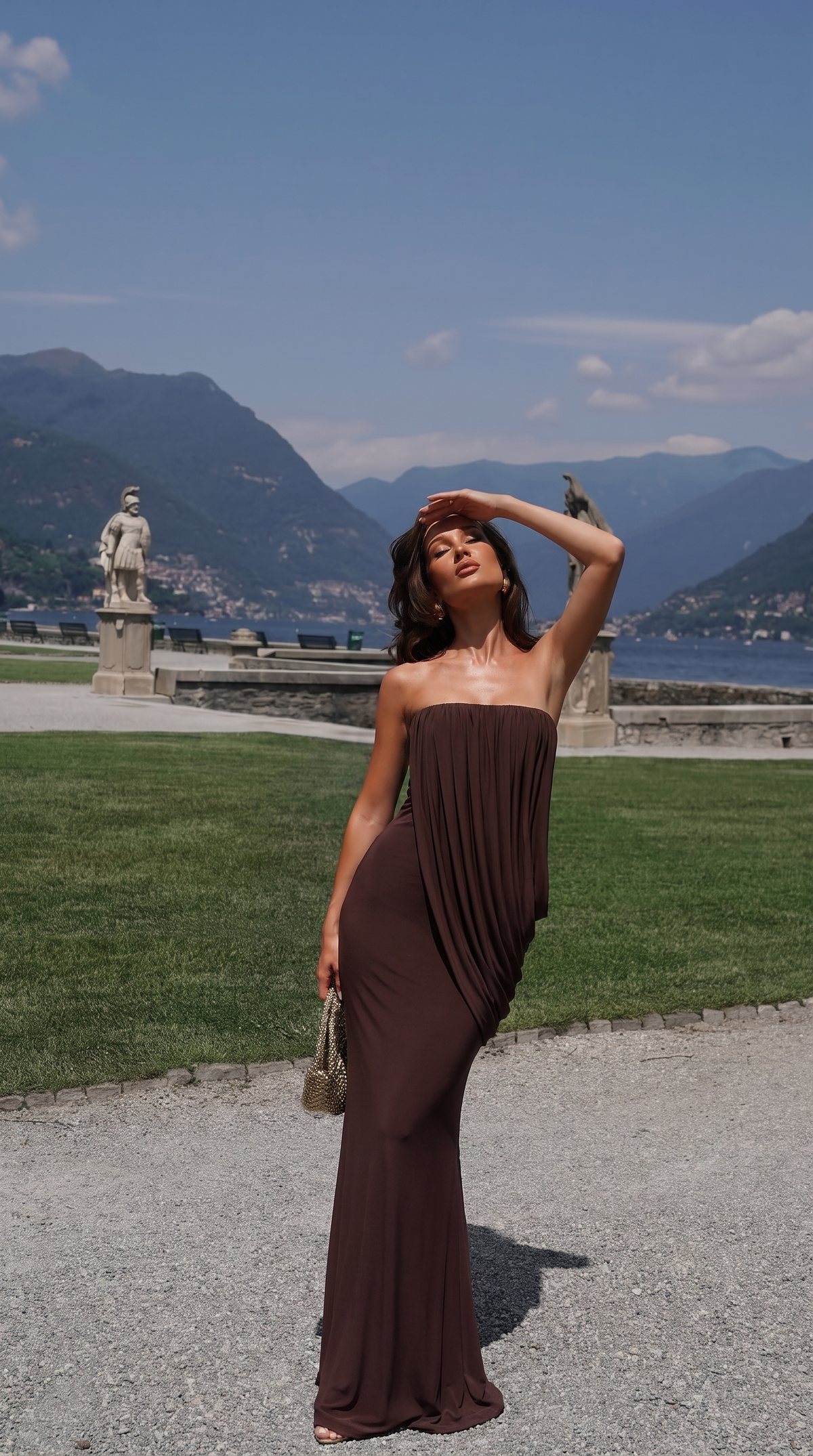 Lorelei - Women's Strapless Maxi Dress - photo 8