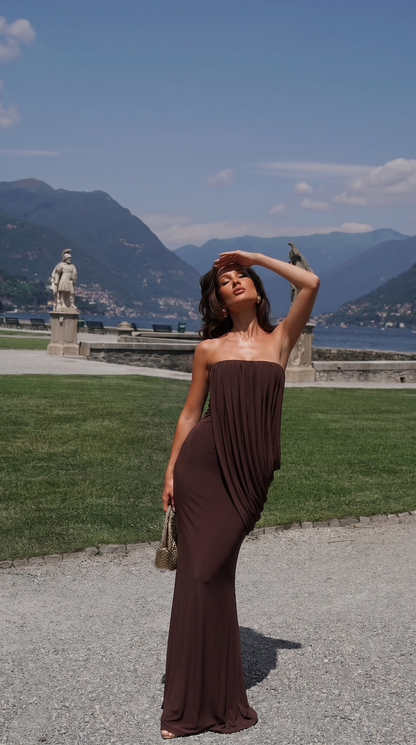 Lorelei - Women's Strapless Maxi Dress - photo 8