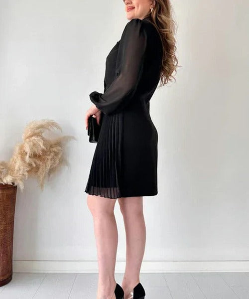 Lauren - Women's Pleated Mini Dress - photo 3