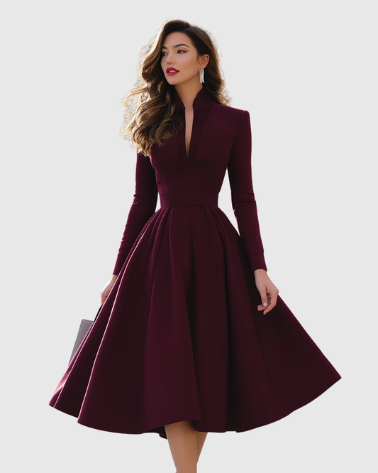 Iris - Women's Midi Full Dress - photo 1