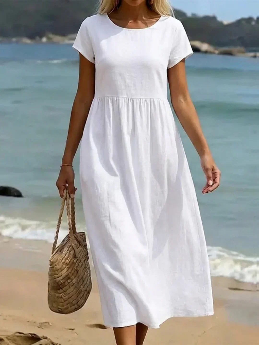 Petra - Women's Midi Relaxed Dress - photo 1