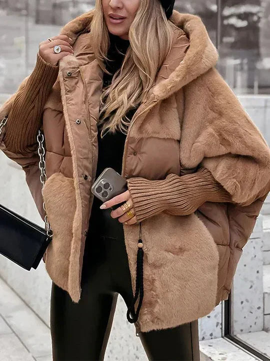 Tamsin - Women's Hooded Fur Winter Jacket - photo 10