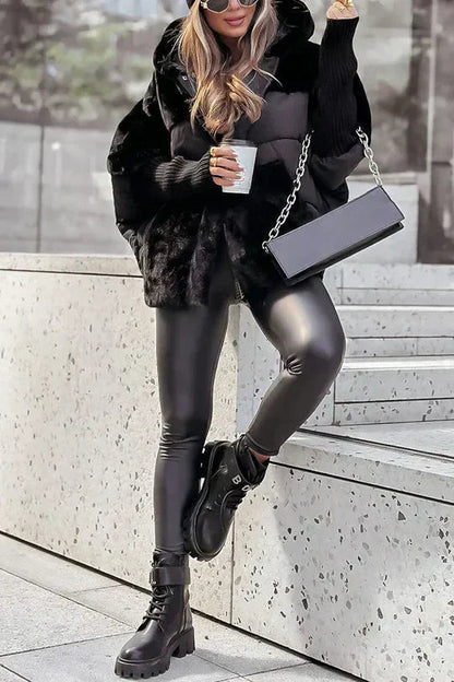 Tamsin - Women's Hooded Fur Winter Jacket - photo 8
