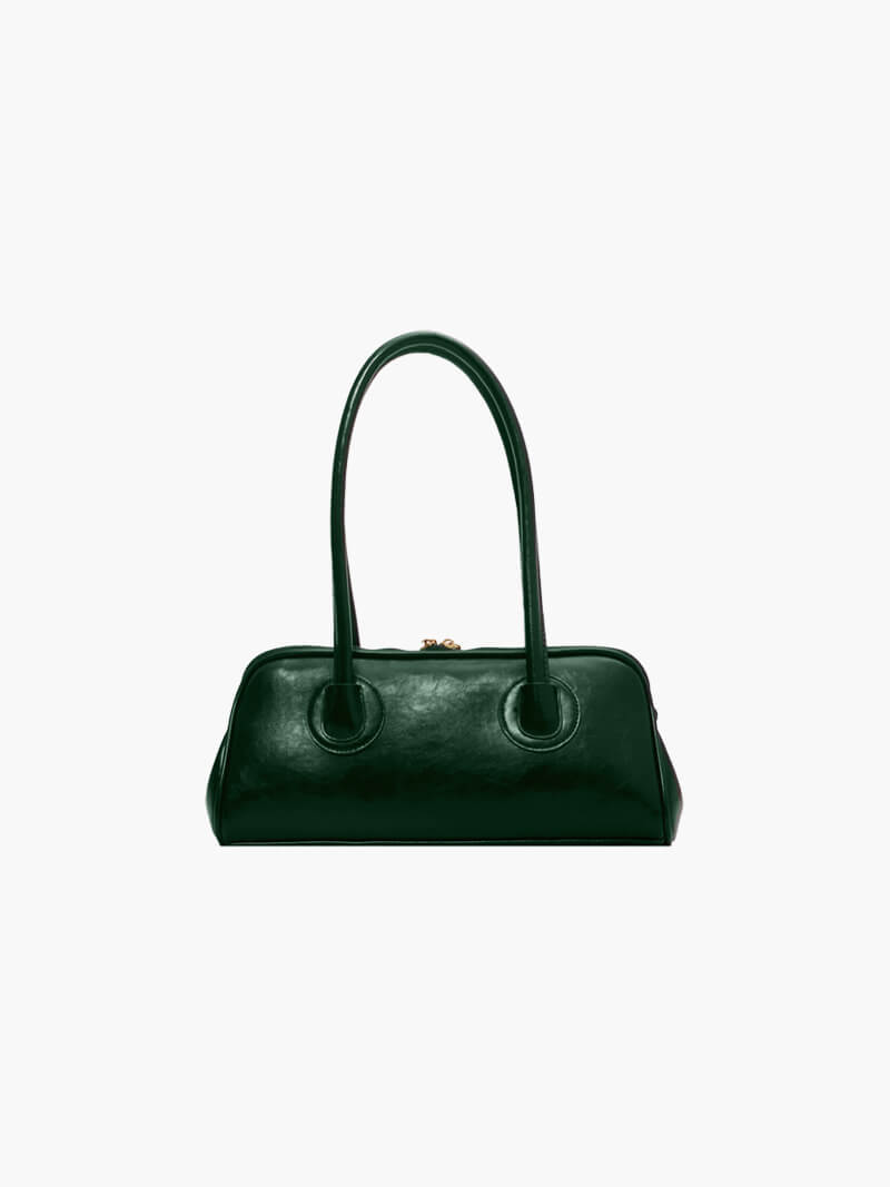 Kendra - Women's Faux Leather Shoulder Bag with Vintage Charm - photo 9