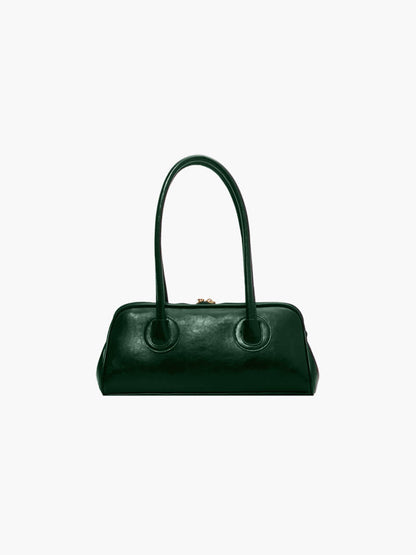 Kendra - Women's Faux Leather Shoulder Bag with Vintage Charm - photo 9