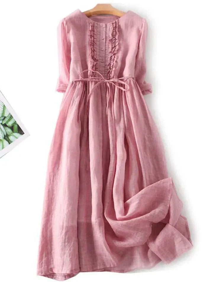 Thea - Women's A-line Midi Dress