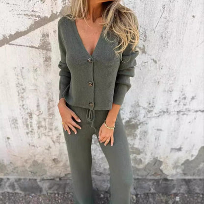 Sylvie - Women's Two-Piece Knit Set - photo 3