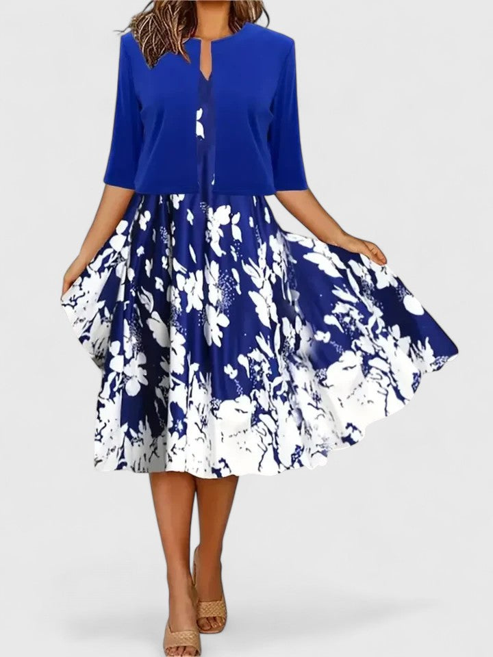 Delphine - Women's Floral Midi Dress - photo 5