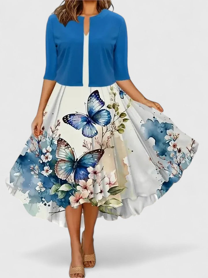 Delphine - Women's Floral Midi Dress - photo 7