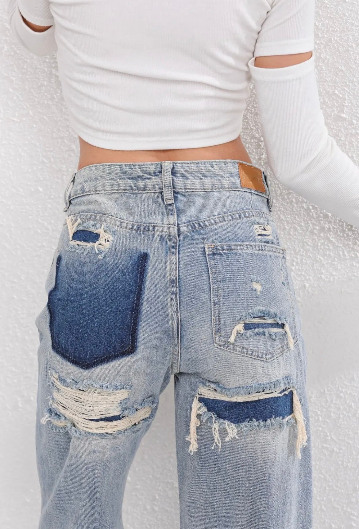 Janneke - Women's Wide Long Jeans - photo 4
