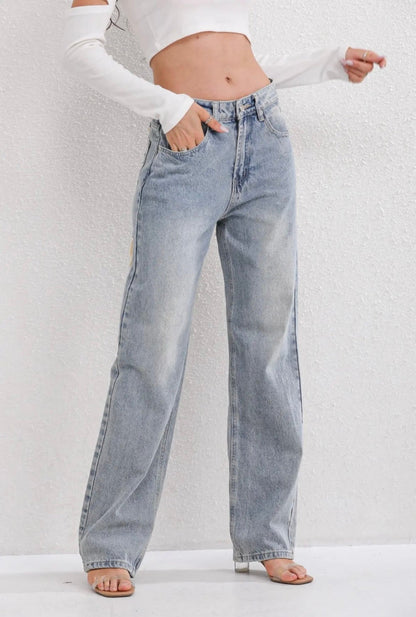 Janneke - Women's Wide Long Jeans - photo 7