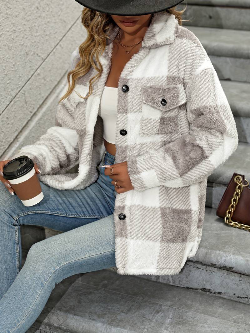 Honora - Women's Overshirt Fleece Sweater - photo 7
